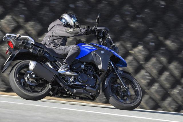 画像4: 時速30kmですらVストローム250は楽しい