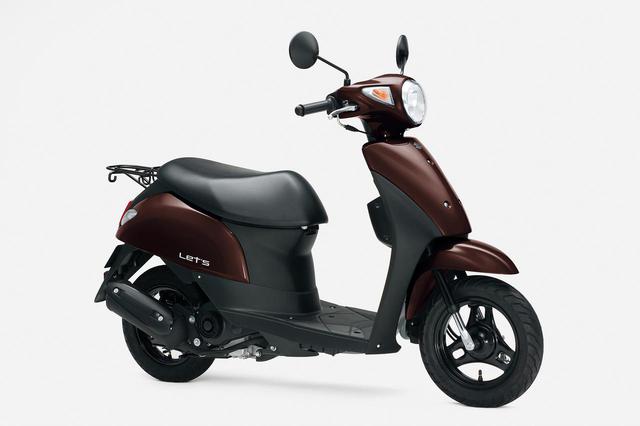 画像3: 《投票してね》スズキの50cc原付スクーター『レッツ』 2020年モデルのカラーはどれが好き?【穴が空くまでスズキを愛でる/レッツ 試乗インプレ④】