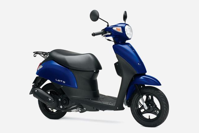 画像1: 《投票してね》スズキの50cc原付スクーター『レッツ』 2020年モデルのカラーはどれが好き?【穴が空くまでスズキを愛でる/レッツ 試乗インプレ④】