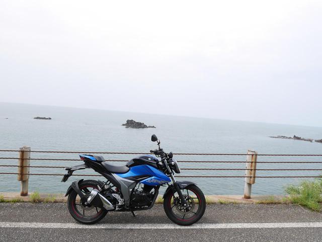画像1: 5速4000回転あたり。時速60kmフラットのジクサーは……