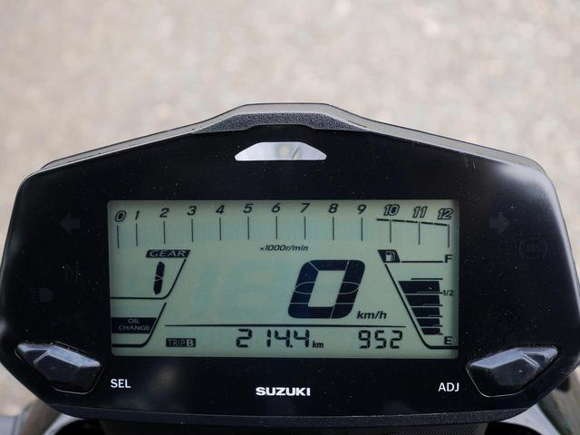 画像2: ジクサー150で高速道路を3時間走った後に