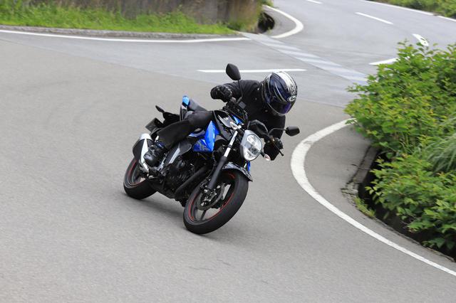 画像3: 高速道路を含めジクサー150の燃料を順調に消費
