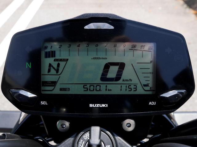 画像1: ジクサー150は満タンで航続距離500km以上が確定!
