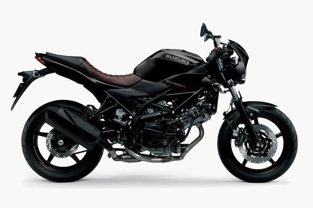 画像: 2020年モデルの『SV650X』はマットブラック1色のみ!