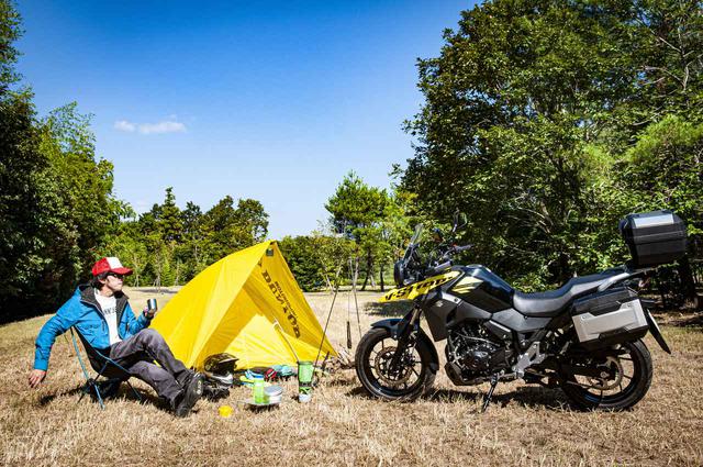 画像1: バイクキャンプも余裕! スズキ『Vストローム250』の実力がこれだ!