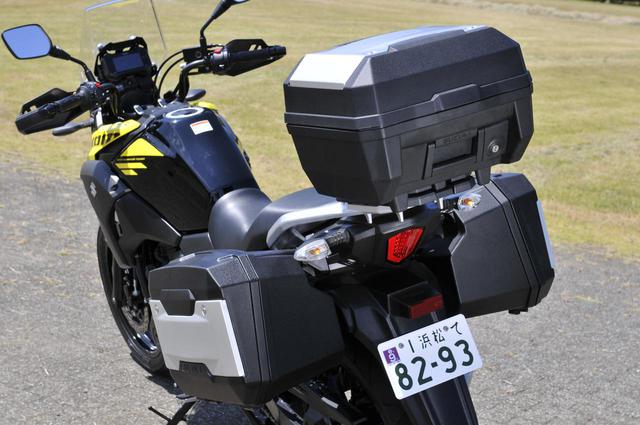 画像3: Vストローム250の走りは荷物で変わる?