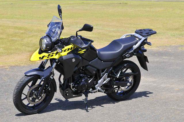画像2: Vストローム250のパニアケースはデザインも本格派!