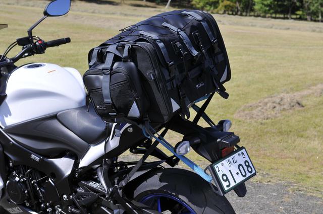 画像2: 大型ツーリングバッグはスズキ『GSX-S1000F』に積めるのか?