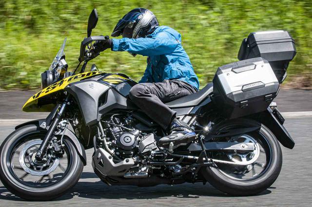 画像4: Vストローム250の走りは荷物で変わる?