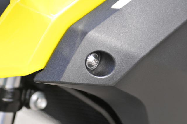 画像5: スズキのバイクのカウルには『謎の穴』が空いている