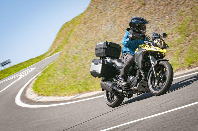 画像1: Vストローム250の走りは荷物で変わる?
