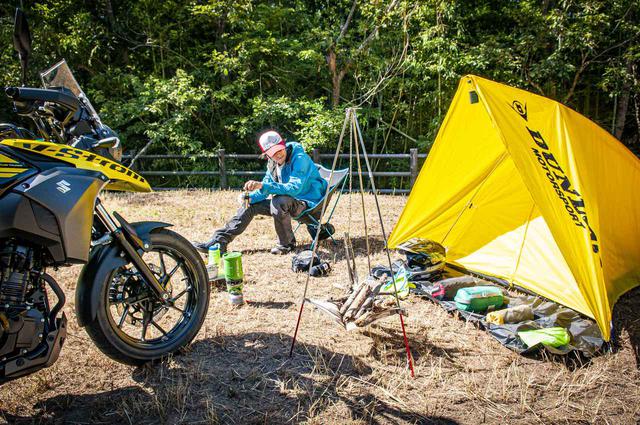 画像2: バイクキャンプも余裕! スズキ『Vストローム250』の実力がこれだ!