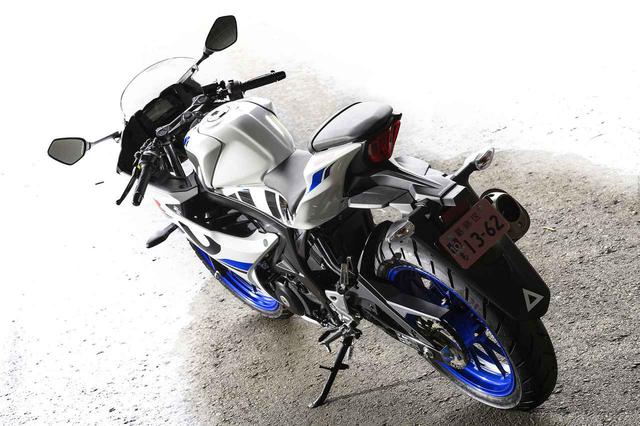画像2: スリムで軽いGSX-R125だからこそ