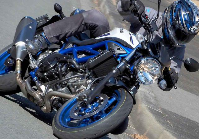 画像1: ブレーキが苦手な人にこそSV650はおすすめしたい!