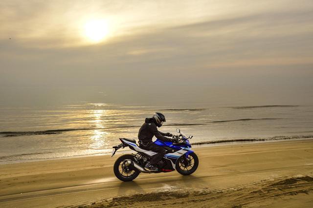 画像2: 日没目前! GSX250Rはどこまで行けるか?