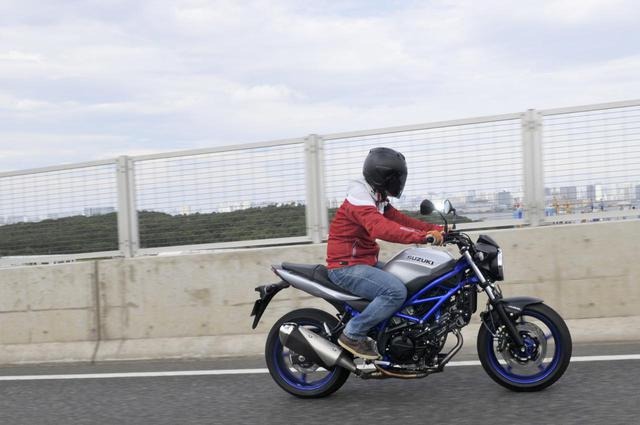 画像4: スズキ『SV650』高速道路インプレッション