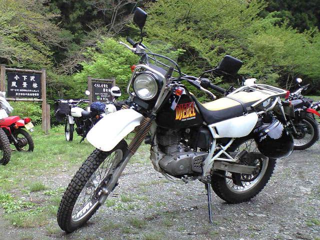 画像: 昔乗っていたスズキ・ジェベル200