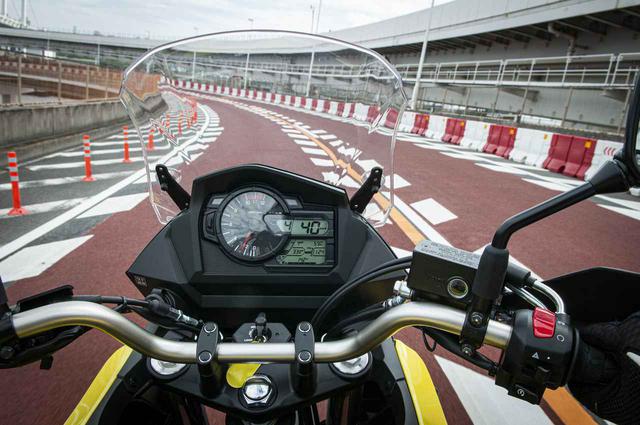 画像1: 高速道路で『Vストローム650XT』の旅バイク性能が更に開花