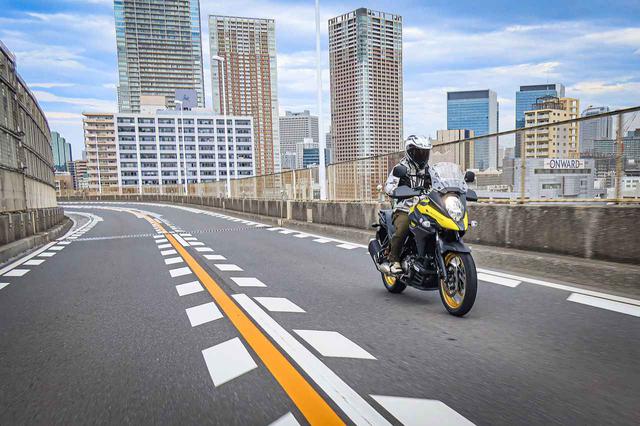 画像2: 高速道路で『Vストローム650XT』の旅バイク性能が更に開花