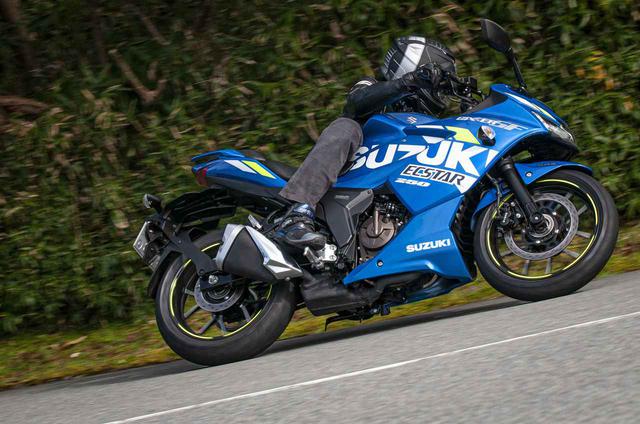画像4: ネイキッドの『ジクサー250』と最も違うのは……