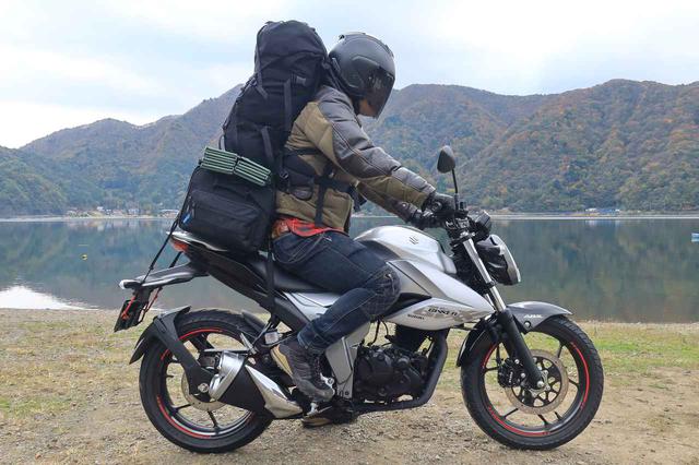 画像3: 大荷物を積んで分かったスズキ『ジクサー150』のツーリングバイクとしての性能