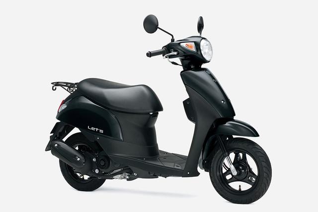 画像4: 新車が16万円台で買えて燃費も抜群のおすすめ50ccバイク! かわいい系原付スクーターで最高コスパのスズキ『レッツ』にお洒落ベージュが追加!