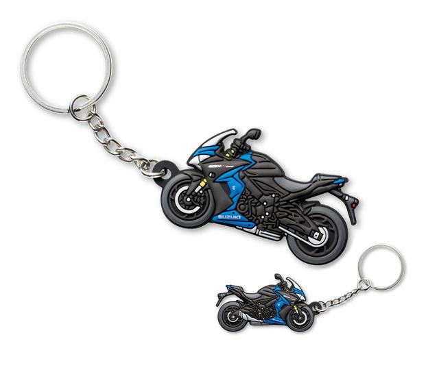 画像: ラバーキーホルダー『GSX-S1000F』:550円 (税込)