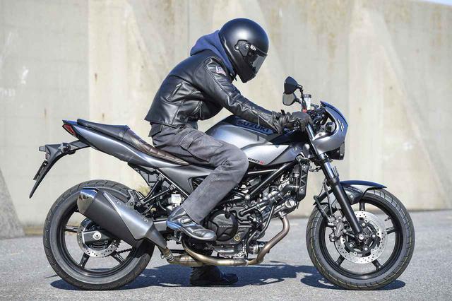 画像5: SV650Xならお洒落感も、気軽さも!