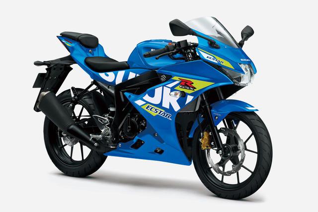 画像2: 定番トリトンブルーメタリックの『GSX-R125』は健在