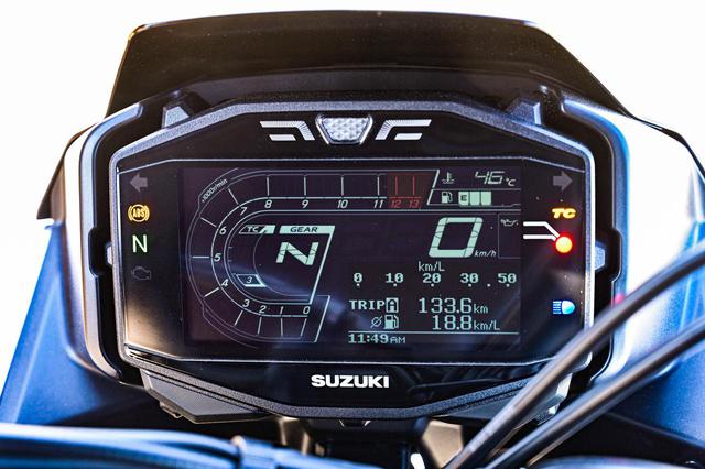 画像: 簡単始動の「スズキイージースタート」とライダーをサポートする「トラクションコントロール」