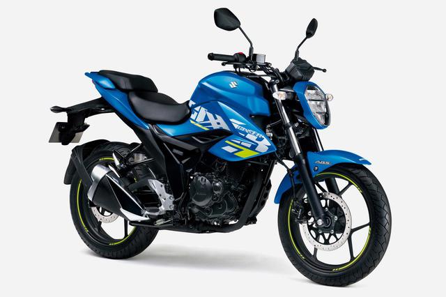 画像2: 2021年カラーの『ジクサー(150)』は派手めな路線?