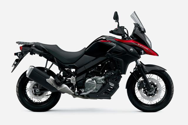 画像1: さりげないレッドが上品な『Vストローム650XT』に注目