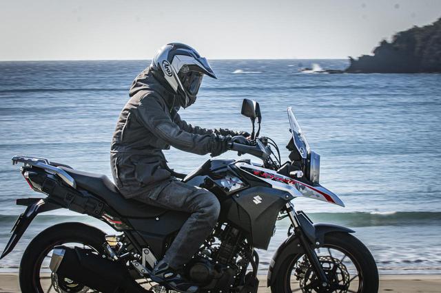 画像: Vストローム250は、250ccのバイクに見えない!
