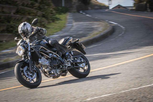 画像2: SV650はライダーの感覚を追い越さない