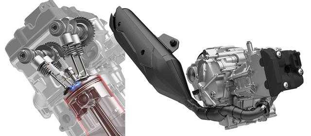 画像2: 新型バーグマン400はツインプラグ&トラクションコントロールを新採用!?