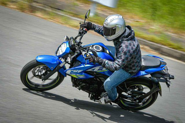 画像4: ジクサー250に肉薄する車体と本格的な足周り