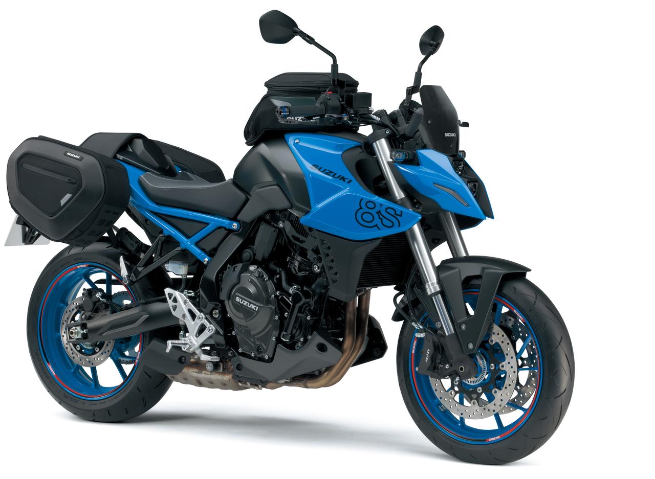 カスタムで『GSX-8S』はこんなに変わる!? ツーリング仕様からドレスアップまでおすすめパーツがこちらです！【スズキのバイク！ の耳より ...