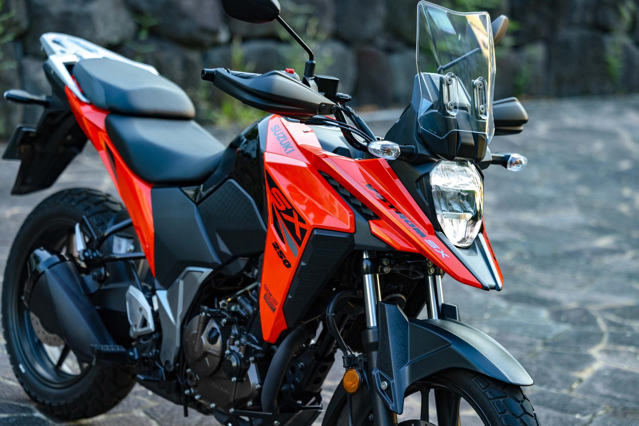 画像: Vストローム250SXならアレをキメても大丈夫そうなのでやってみた→ヤル気が出すぎるので注意 - スズキのバイク！