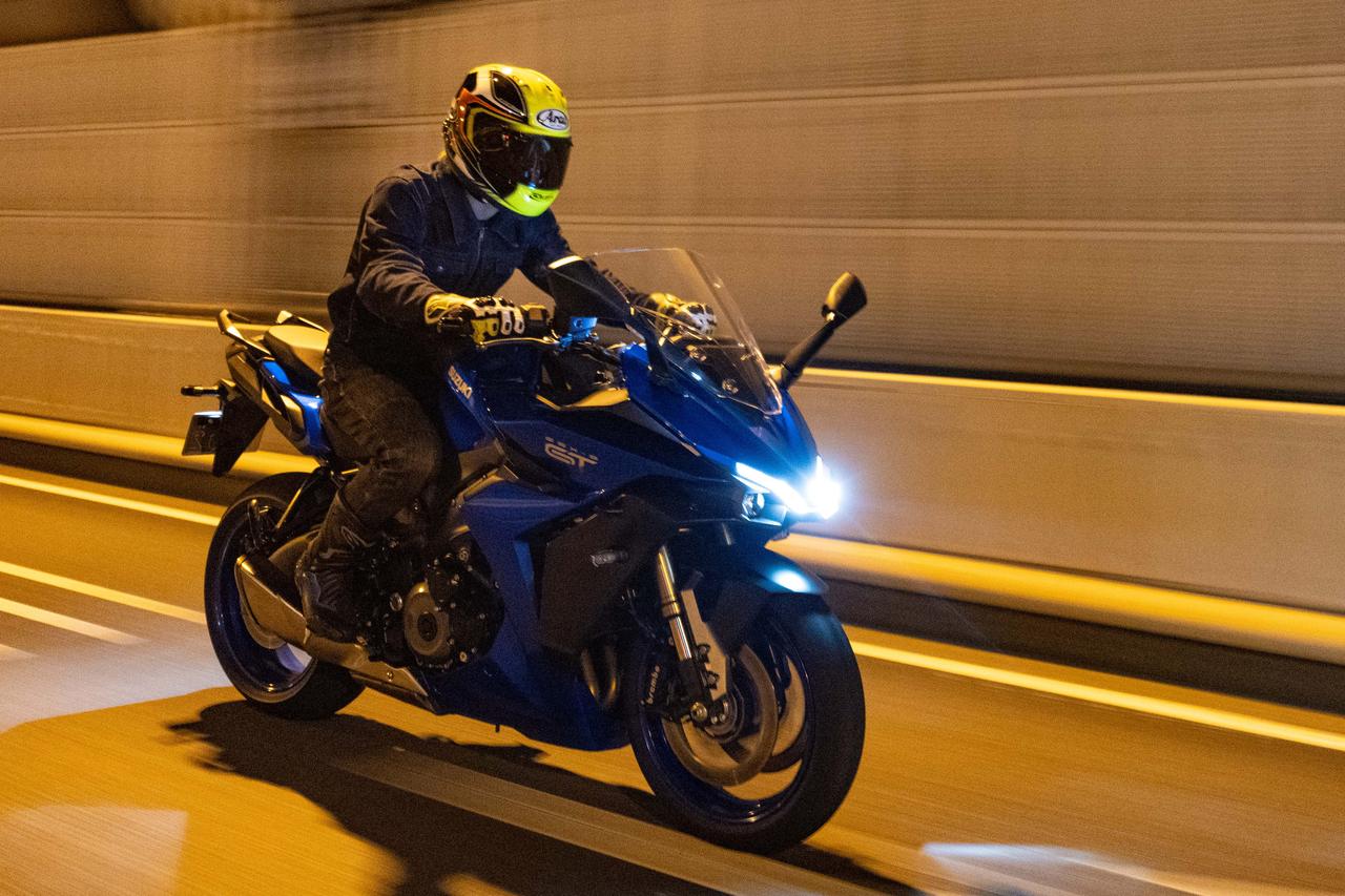 画像: 『GSX-S1000GT』で青森へ向け出発！ 高速道路で「SUZUKI mySPIN」が大活躍！ - スズキのバイク！