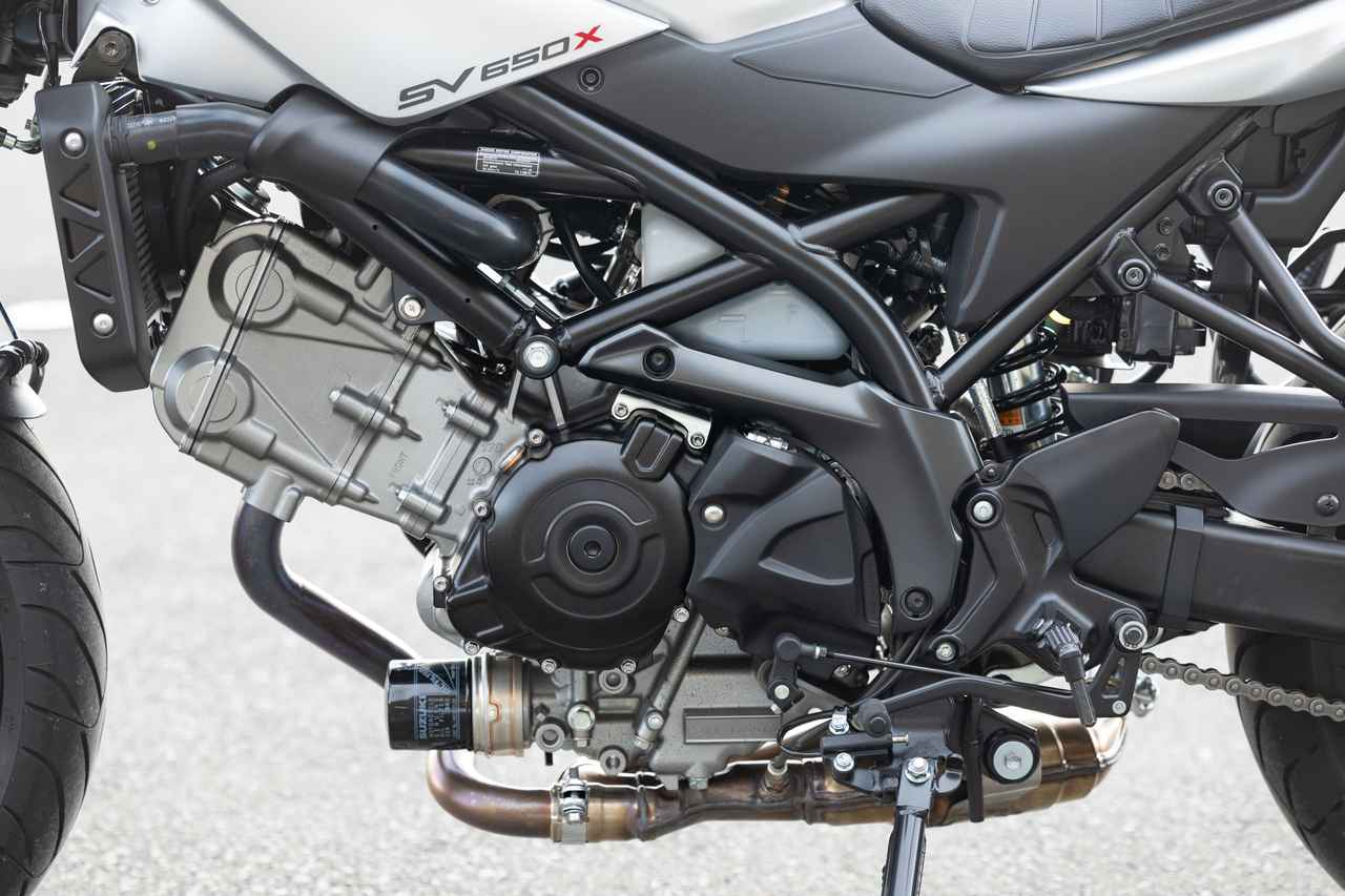 画像4: スズキ『SV650X』の装備／ディテール解説