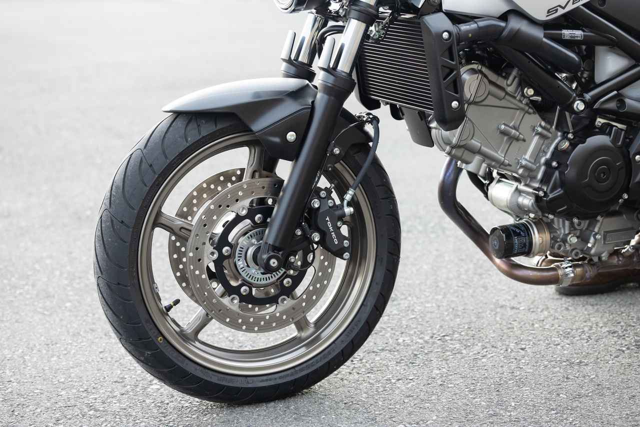 画像2: スズキ『SV650X』の装備／ディテール解説
