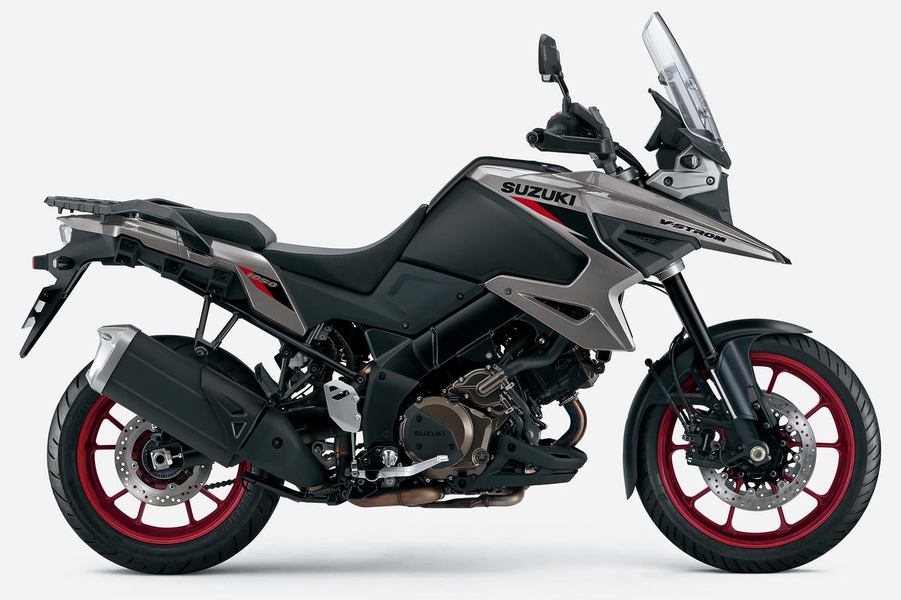 画像: Vストローム1050（オールトグレーメタリックNo.3／マットブラックメタリックNo.2）車両価格：170万500円（10%消費税込み）