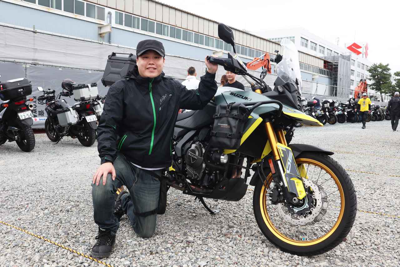 画像: くわ さん ×V-STROM800DE