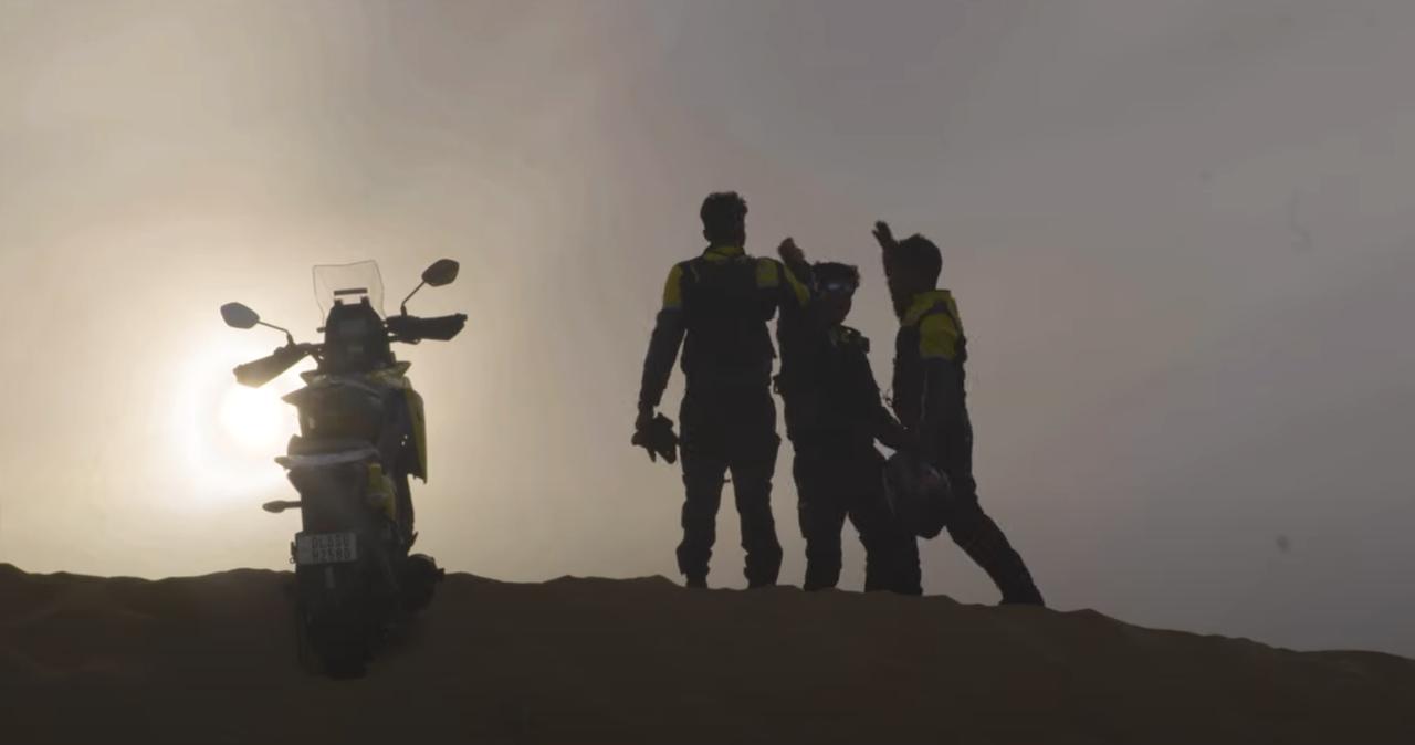 画像12: スズキ『Vストローム250SX』でインド亜大陸横断!? 総距離5000㎞以上走るダカールラリーみたいなイベントが楽しそう⁉ 【スズキのバイク！の動画ニュース】