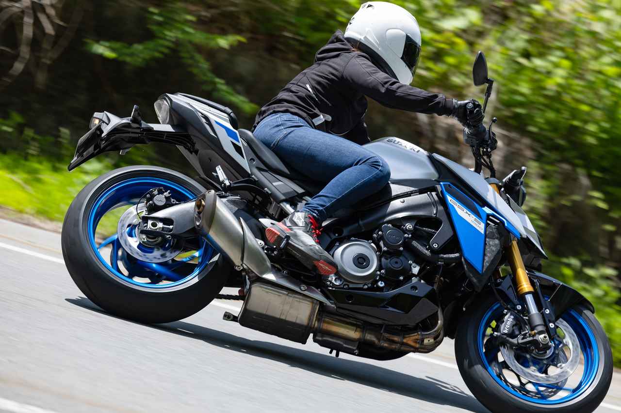 画像4: 下りコーナーが怖い……そんなわたしも『GSX-S1000』は見捨てない