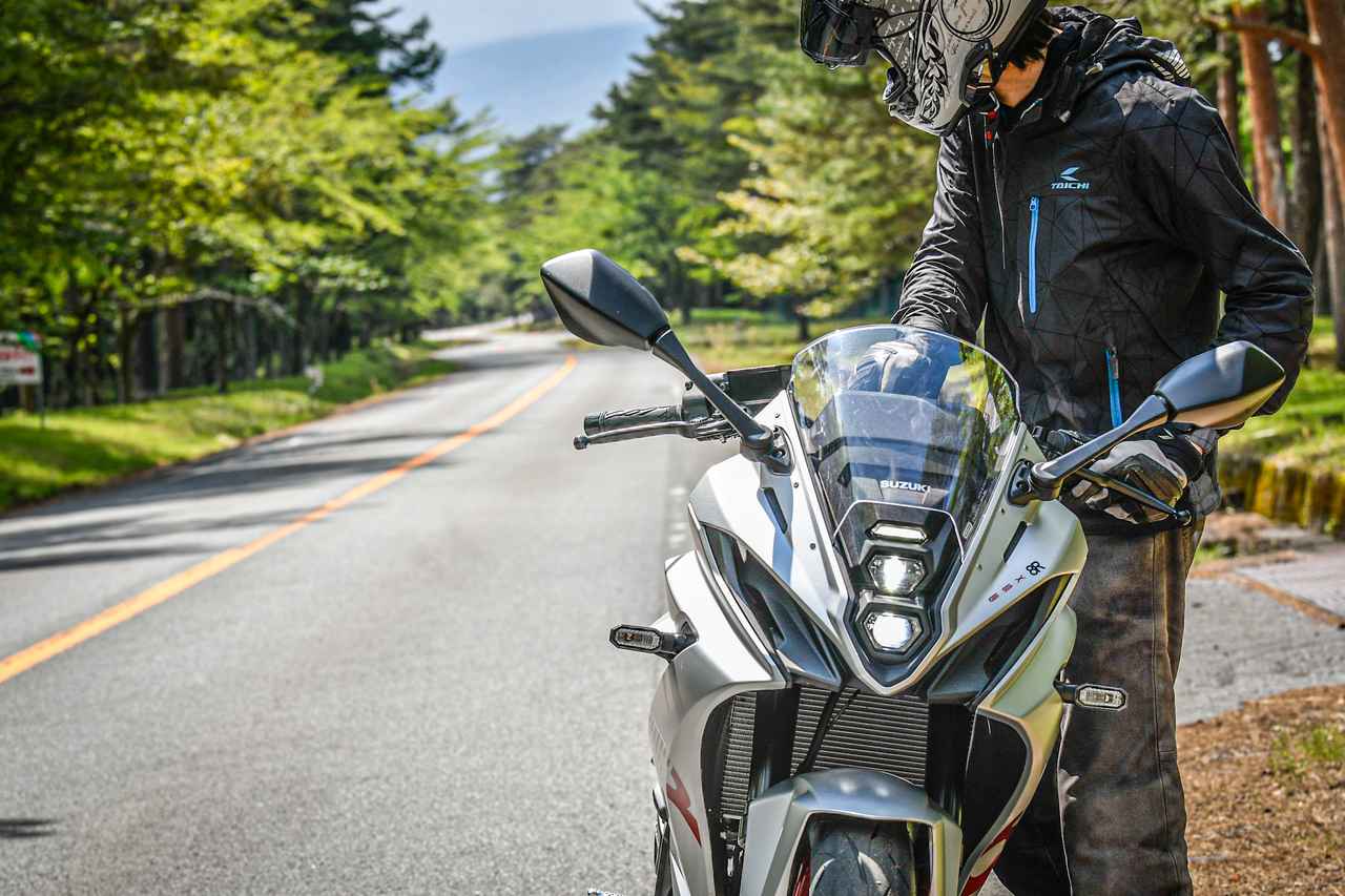 画像6: GSX-8Rを『ツーリングメイン』で楽しむなら