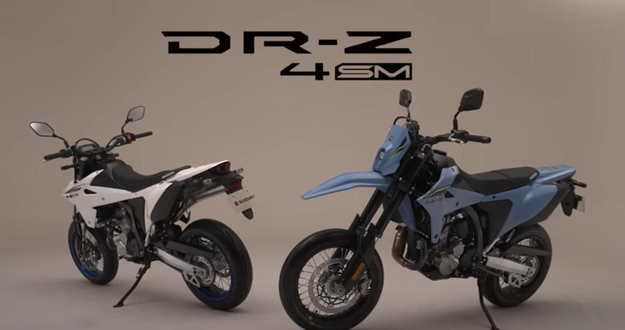 画像1: 新型『DR-Z4SM』『DR-Z4S』が丸わかり！ 開発者インタビューも!? 国内だけのロングバージョン動画でじっくり吟味して！【スズキのバイク！の耳寄りニュース】