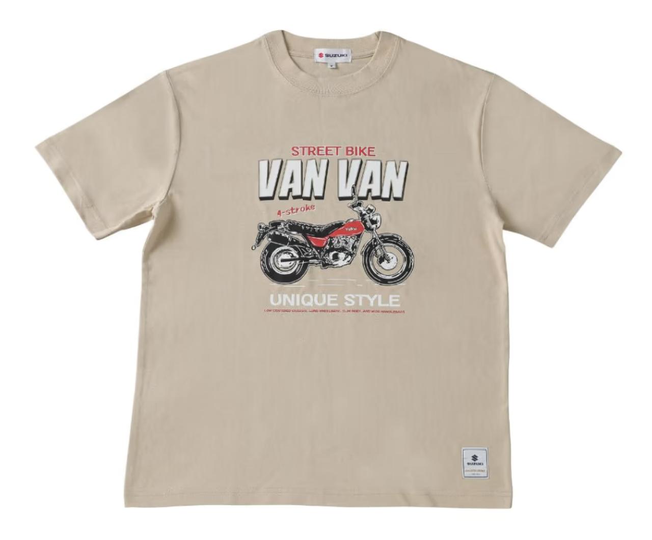 画像: Tシャツ ヘリテージシリーズ「VANVAN」 サイズ：S / M / L / XL カラー：ベージュ 素材：綿100％ 税込価格：4400円