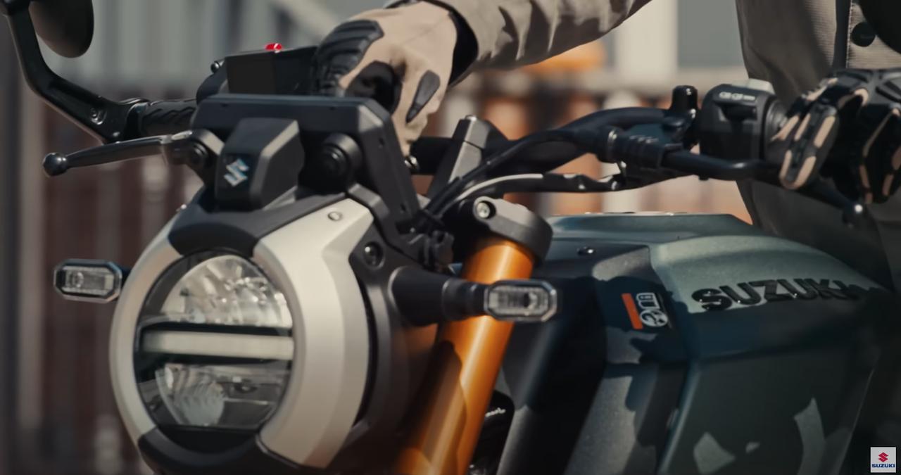 画像1: 新型「GSX-8T」その映像美に酔いしれる