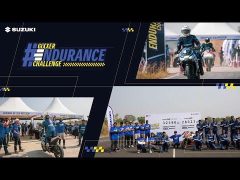 画像: Breaking Records in Performance | #GixxerEnduranceChallenge www.youtube.com